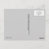 Serviceman/Krankenpflegungs-Postkarte Postkarte (Rückseite)