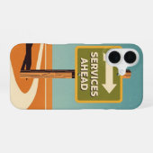 Services Ahead iPhone 16 Hülle (Rückseite (Horizontal))