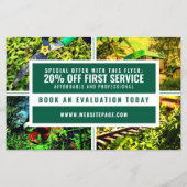 Services-Images Landscaping-Flyer Flyer (Hinten)