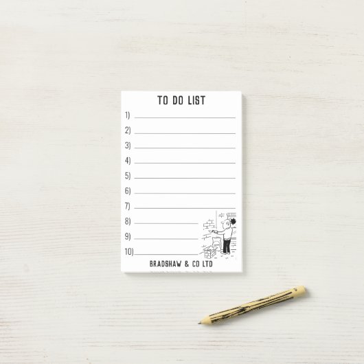 Services zur Eigenschaftswartung Post-it Klebezettel (Auf Schreibtisch)