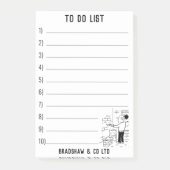 Services zur Eigenschaftswartung Post-it Klebezettel (Vorderseite)