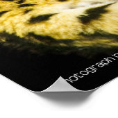 Servierdruck Poster (Ecke)