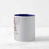 Serviere den Herrn mit Gruß und Blüte Tasse (Zentrum)