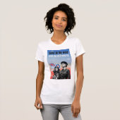 Servieren in der WAAF ~ Mit den Männern, die flieg T-Shirt (Vorne ganz)