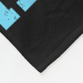 Servieren Sie Hard Smash Harder Badminton Player S Fleecedecke (Ecke)
