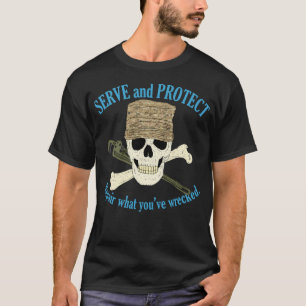 Servieren und schützen Sie die Reparatur, was Sie  T-Shirt
