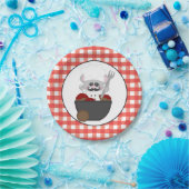 Servieren von Meatballs Italienisches Essen Spaß P Pappteller (Party)