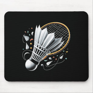 Serviert Feiern Badminton Lustig Grafik Te Mousepad