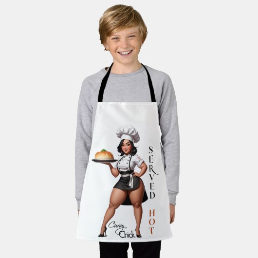 Serviert Hot Schürze (Getragen)