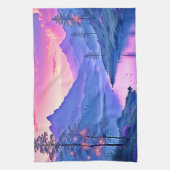 Serviertablett Geschirrtuch (Vertikal)