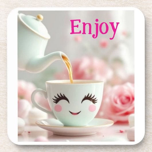 Serviertablett Getränkeuntersetzer (Vorderseite)