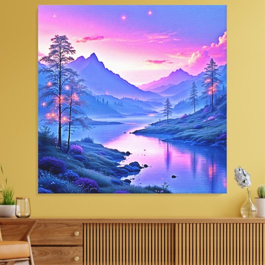 Serviertablett Leinwanddruck (Insitu (Wohnzimmer))