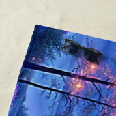 Serviertablett Strandtuch (Beispiel)