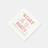 Serviette aus Salbei (Ecke)
