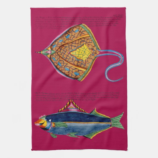 Serviette d'Avalon Geschirrtuch (Vertikal)