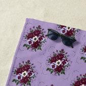 Serviette de Plage - Bouquet de Violettes Strandtuch (Beispiel)