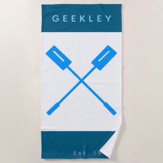 Serviette de plage GEEKLEY "Oars" Strandtuch