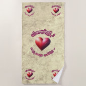 Serviette de plage - Jamming! Secret Crush Beach  Strandtuch (Vorderseite)