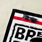 Serviette De Plage Tiki Breizh Korser Strandtuch (Beispiel)