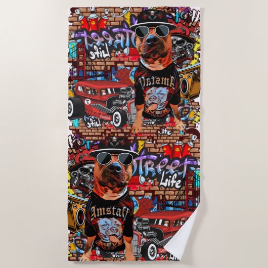 SERVIETTE DE PLAY STRANDTUCH (Vorderseite)