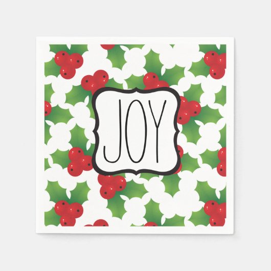 SERVIETTE FÜR FEST VON WEIHNACHTEN (Vorderseite)