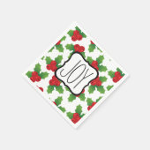 SERVIETTE FÜR FEST VON WEIHNACHTEN (Ecke)