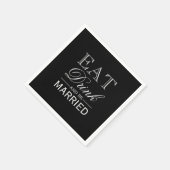 Serviette | Trinken und trinken (Ecke)