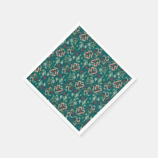 Serviette Weihnachten (Ecke)