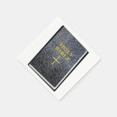 Servietten aus der Heiligen Bibel (Ecke)