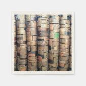 Servietten aus Messingplatten (Vorderseite)