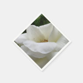 Servietten aus Rosa Blume (Ecke)