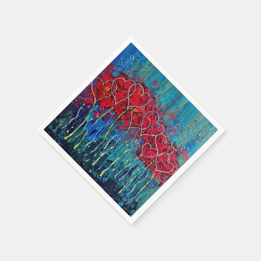 Servietten-Cocktail Serviette (Ecke)