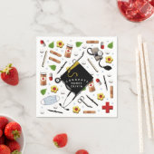 Servietten der Krankenschwester Graduation Party (Beispiel)