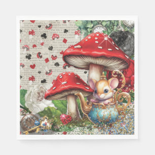 Servietten-Design Wunderland Serviette