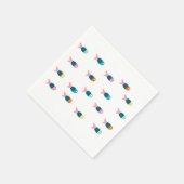 Servietten Fische (Ecke)