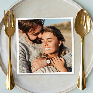 Servietten Foto Upload   Hochzeits-Event-Papierser