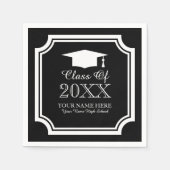 Servietten für Absolventen nach Maß (Vorderseite)