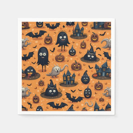 Servietten für Halloween (Vorderseite)