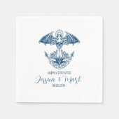 Servietten für Hochzeitsanzer (Vorderseite)