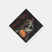 Servietten Halloween Party mit Geisterpferd (Ecke)