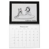 Servietten-Leute-Kalender Kalender (Feb 2027)
