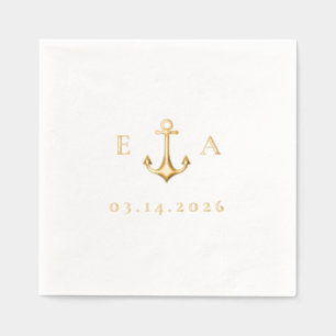 SERVIETTEN MIT FOLIE