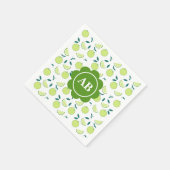 Servilleta de papel diseño de limas serviette (Ecke)
