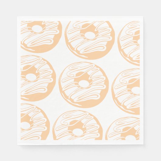 Servilleta de papel donuts  serviette (Vorderseite)