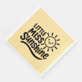 Servilleta de papel – Little Miss Sunshine Serviette (Ecke)