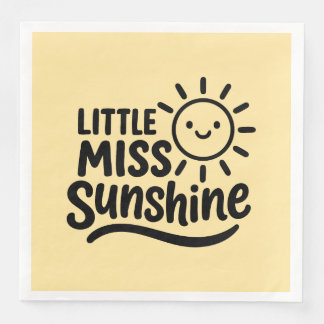 Servilleta de papel – Little Miss Sunshine Serviette