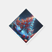 Servilleta de papel navidad 1 - 001 serviette (Ecke)