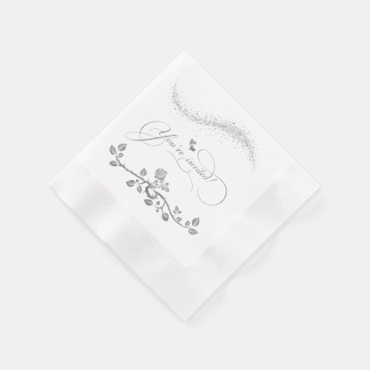 Servilleta de papel para boda serviette (Ecke)