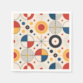 Servilleta diseño geométrico serviette (Vorderseite)