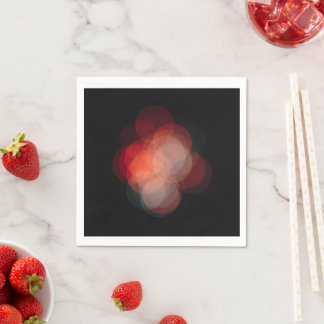 Servilleta personalizada con fotografía bokeh serviette